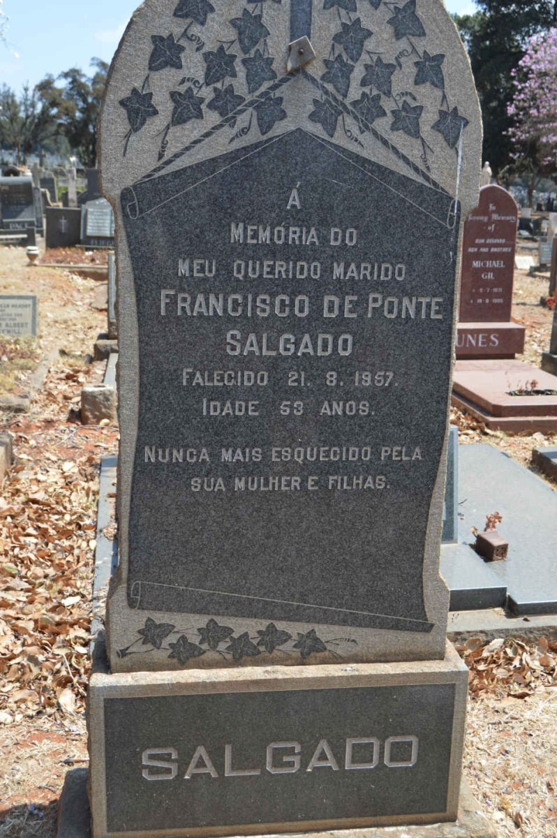 SALGADO Francisco de Ponte -1957