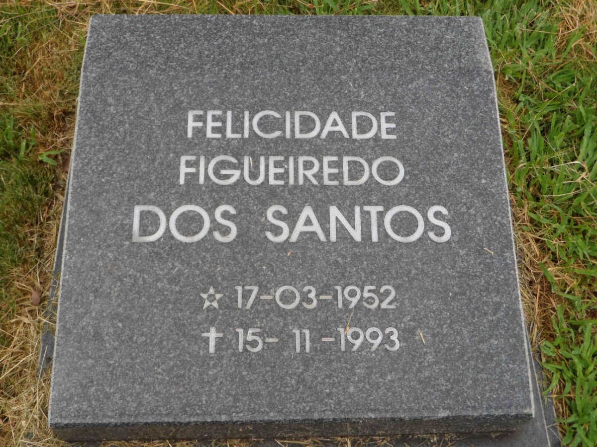 SANTOS Felicidade Figueiredo, dos 1952-1993