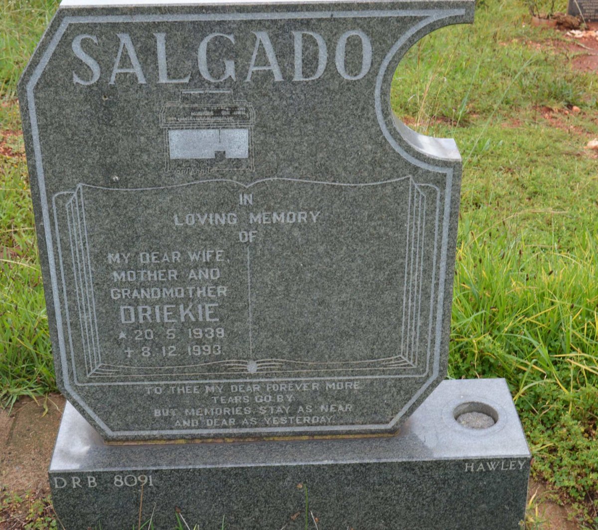 SALGADO Driekie 1939-1993