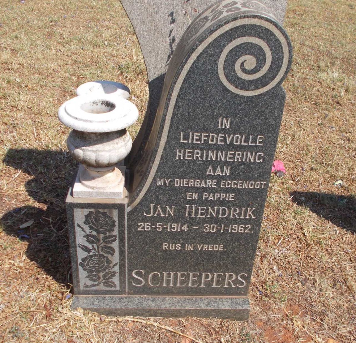 SCHEEPERS Jan Hendrik 1914-1962