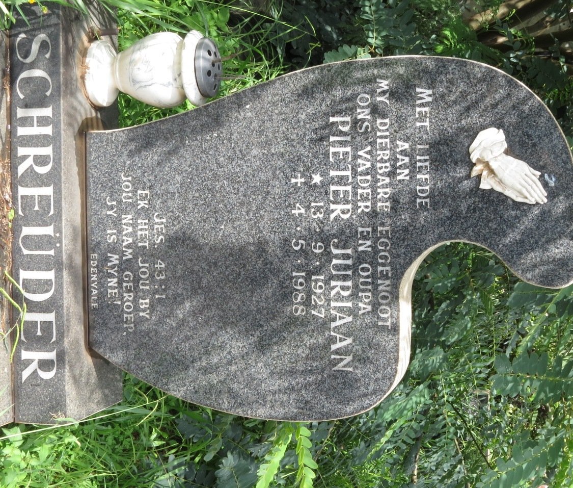 SCHREUDER Pieter Juriaan 1927-1988
