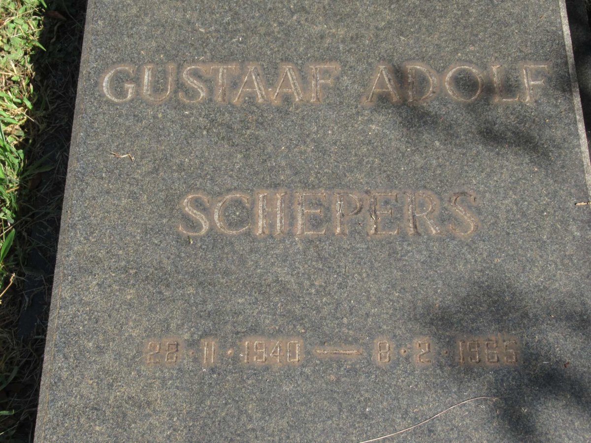 SCHEEPERS Gustaaf Adolf 1940-1965