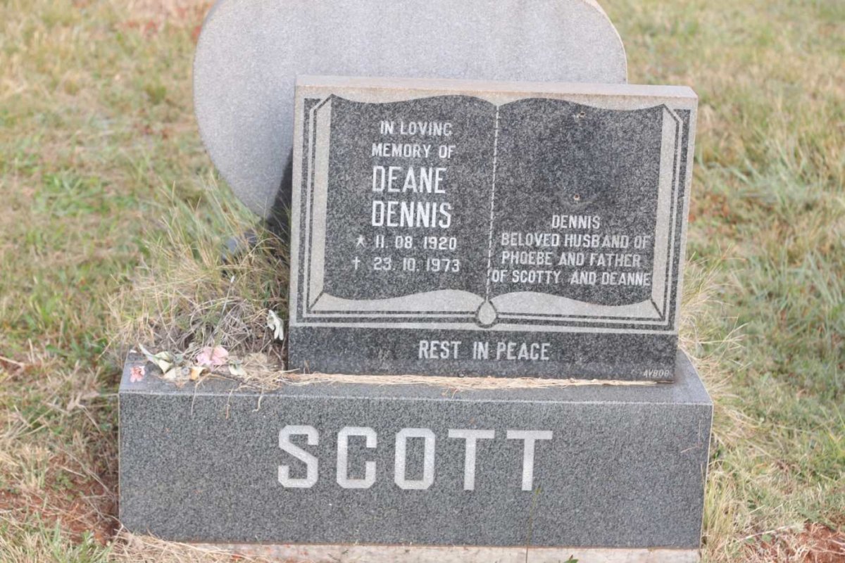 SCOTT Deane Dennis 1920-1973