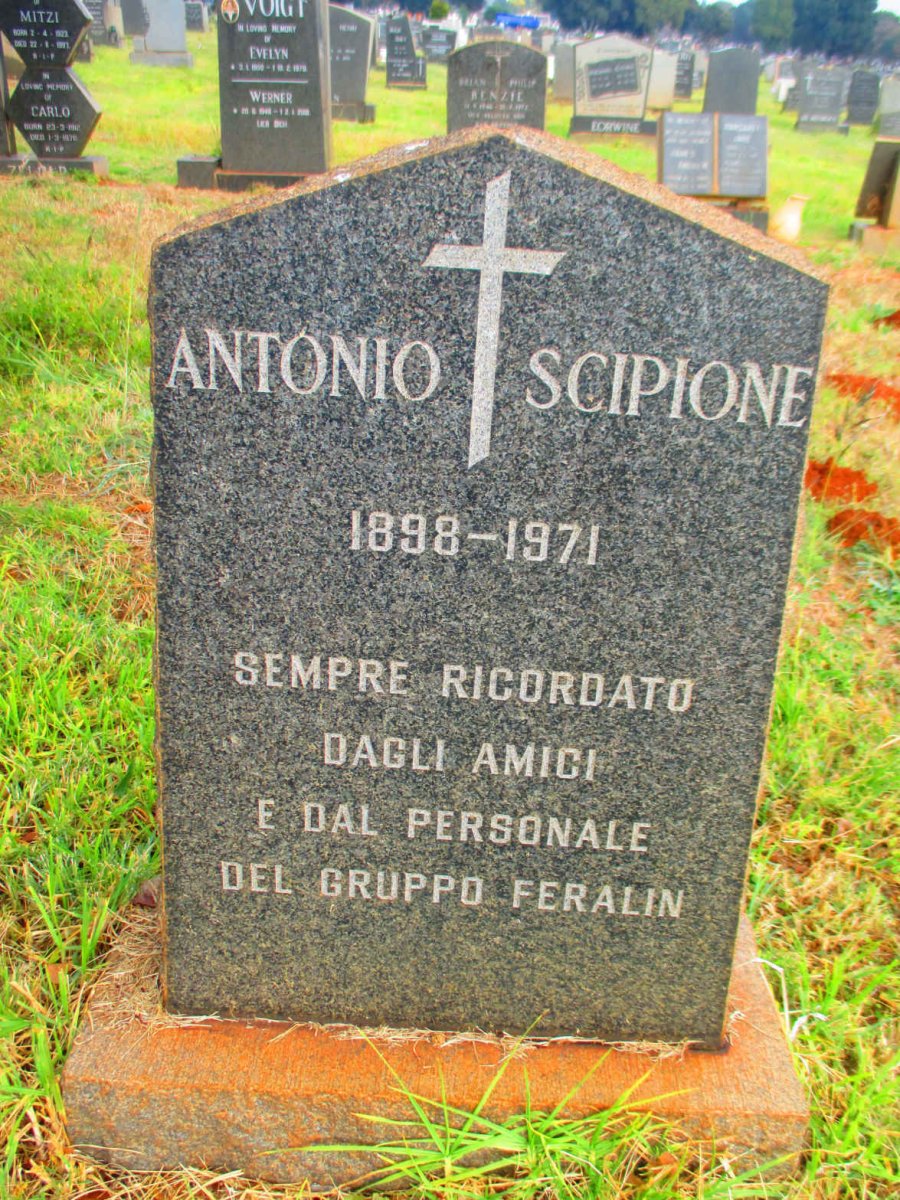 SCIPIONE Antonio 1898-1971 