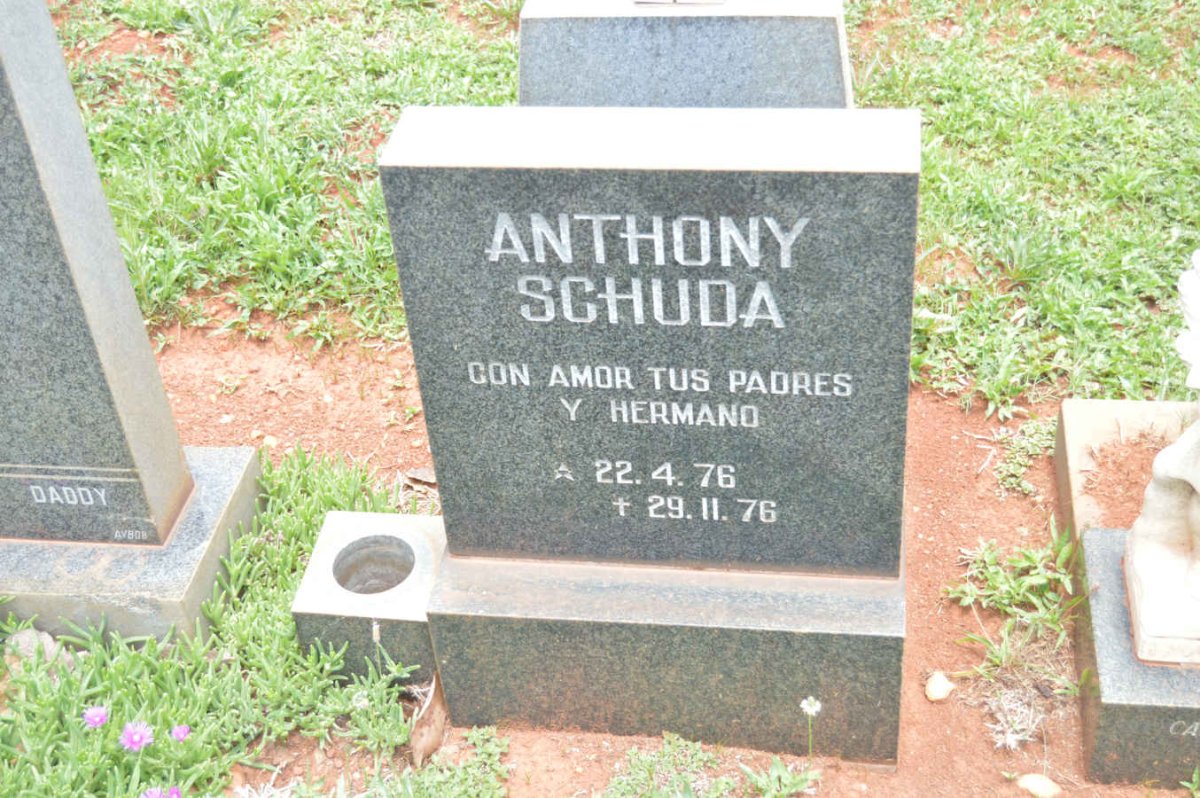 SCHUDA Anthony 1976-1976