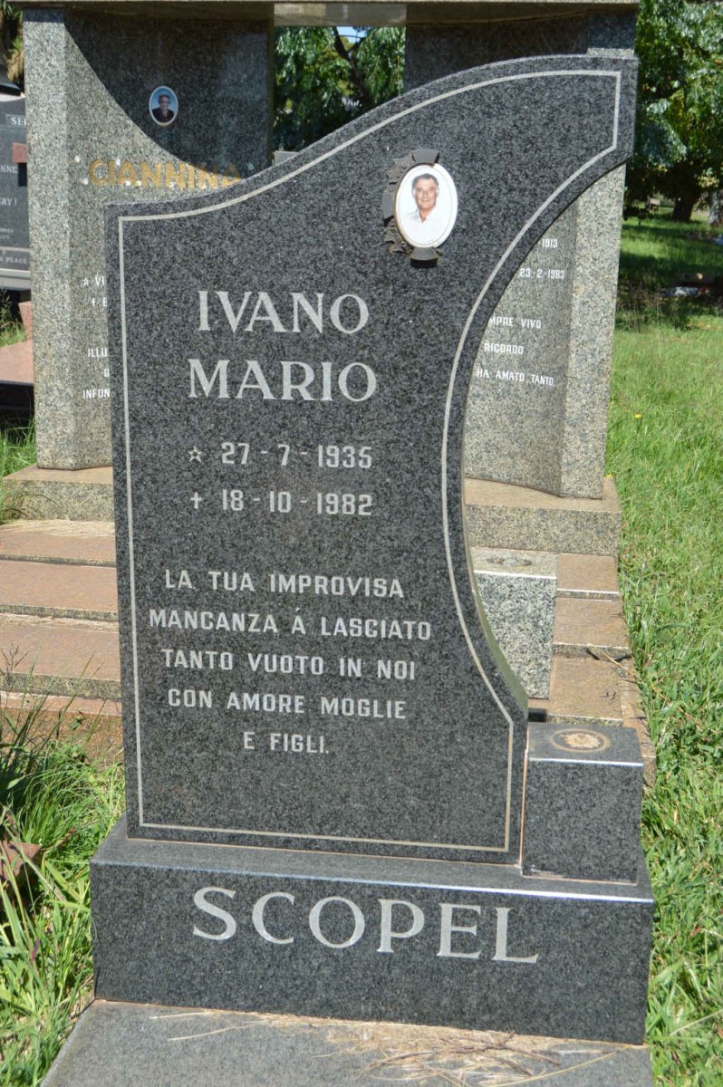 SCOPEL Ivano Mario 1935-1982