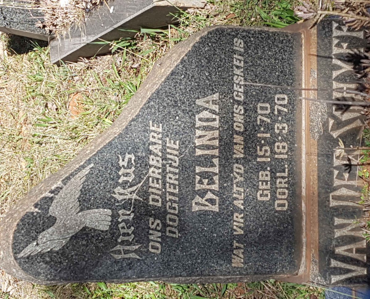 SCHYFF Belinda, van der 1970-1970