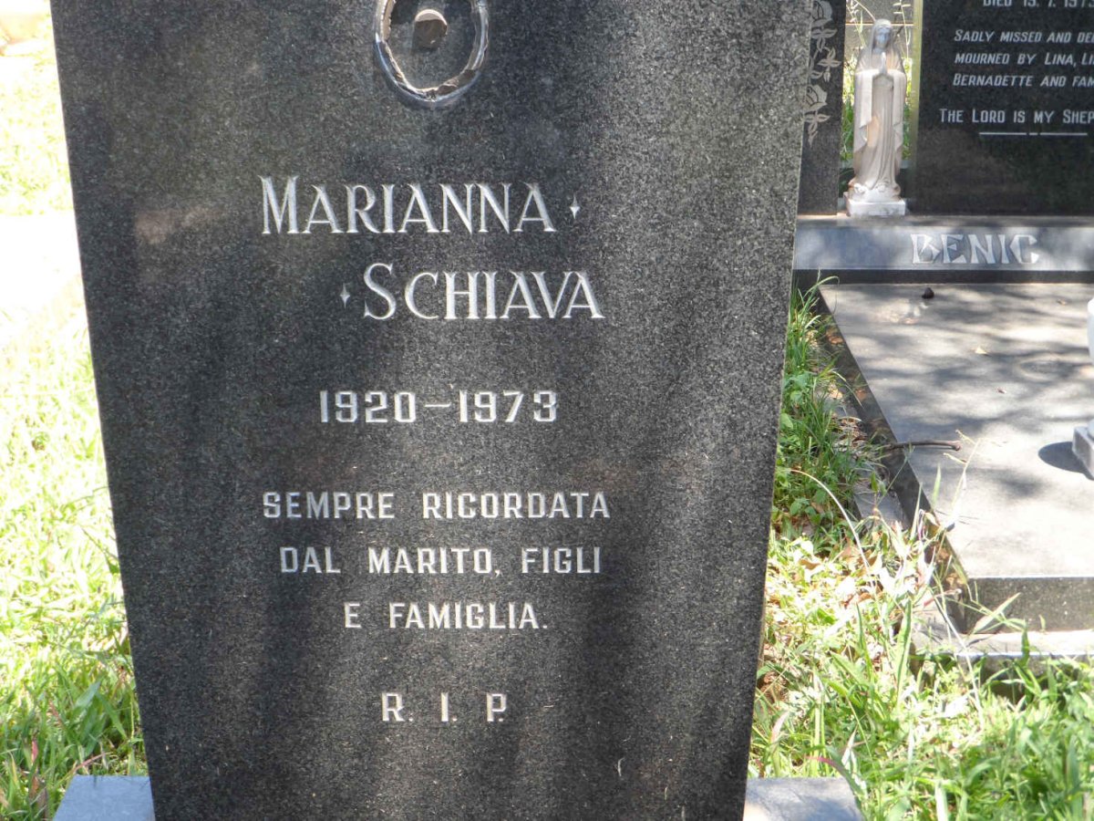 SCHIAVA Mariana 1920-1973