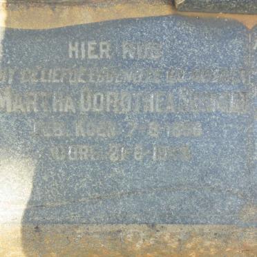 SCHMIDT Martha Dorothea nee KOEN 1896-1943