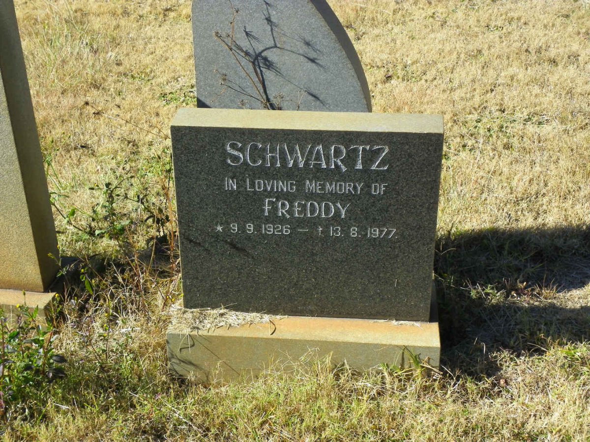 SCHWARTZ Freddy 1926-1977