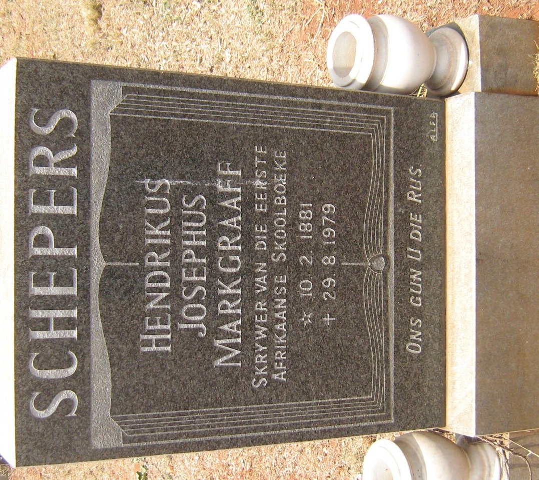 SCHEPERS Hendrikus Josephus Markgraaf 1881-1979