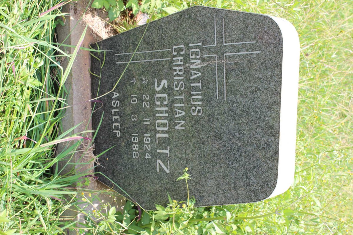 SCHOLTZ Ignatius Christian 1924-1988