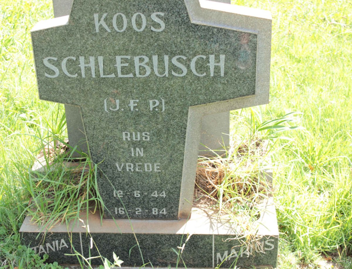 SCHLEBUSCH J.F.P. 1944-1984