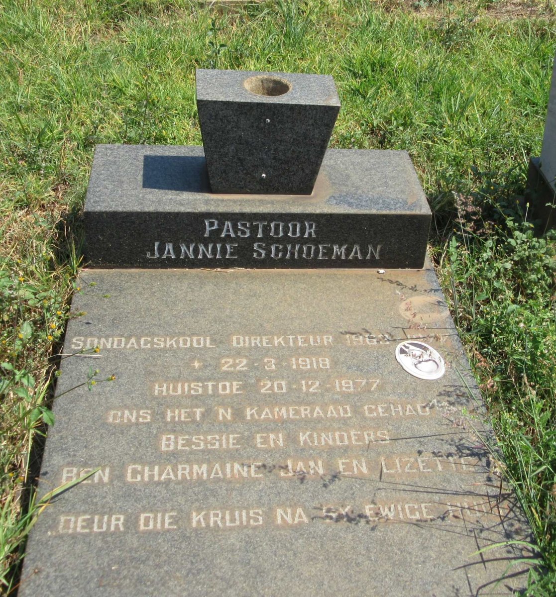 SCHOEMAN Jannie 1918-1977