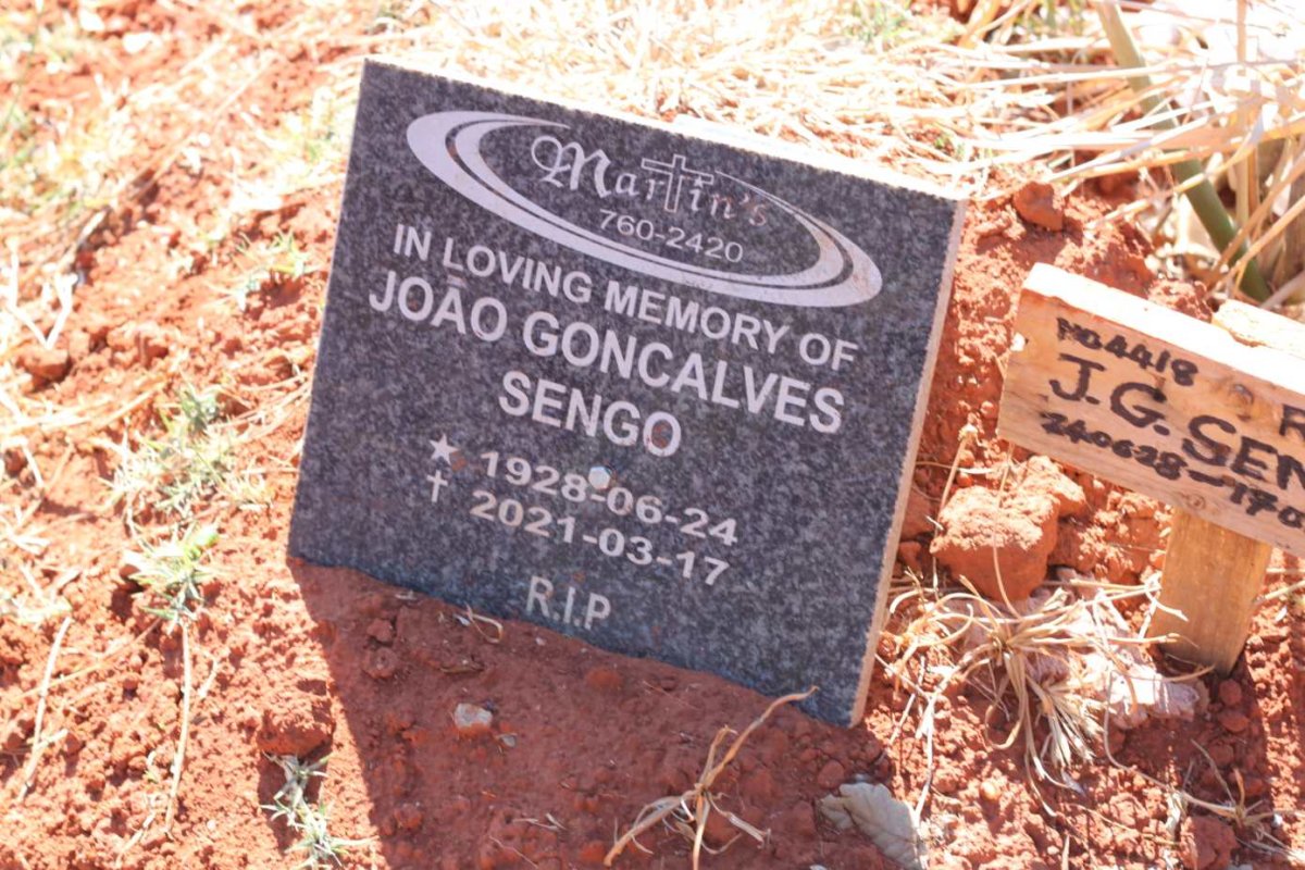SENGO Joao Goncalves 1928-2021