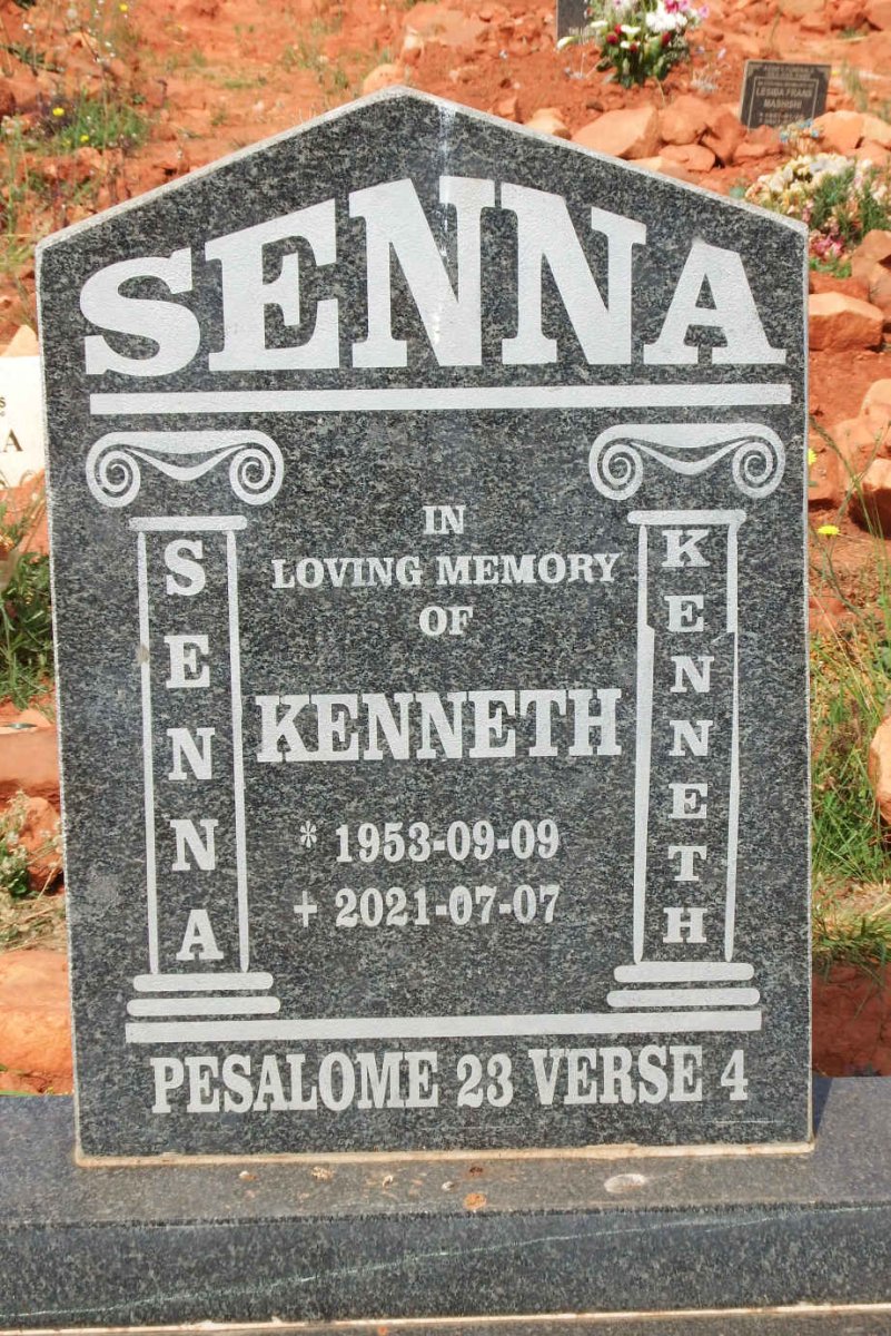 SENNA Kenneth 1953-2021