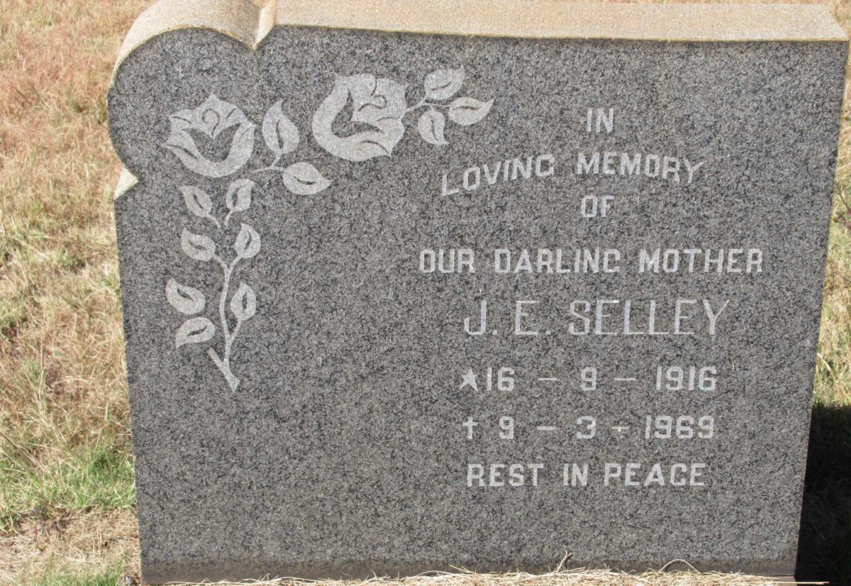 SELLEY J.E. 1916-1969
