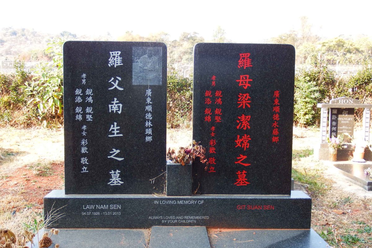 SEN Law Nam 1928-2013 &amp; Git Suan