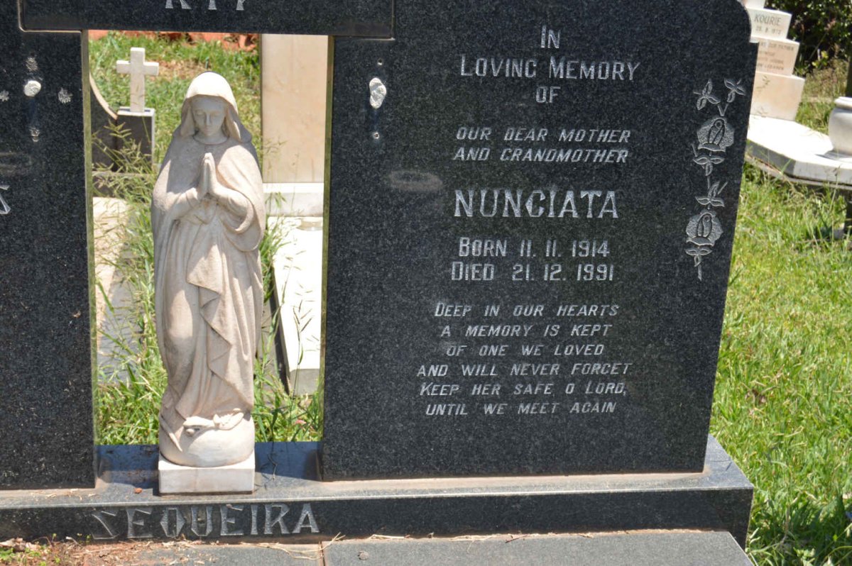 SEQUEIRA George Gonsalves 1901-1972 & Nunciata 1914-1991