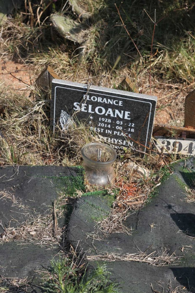 SELOANE Florance 1928-2014
