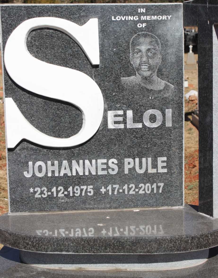 SELOI Johannes Pule 1975-2017