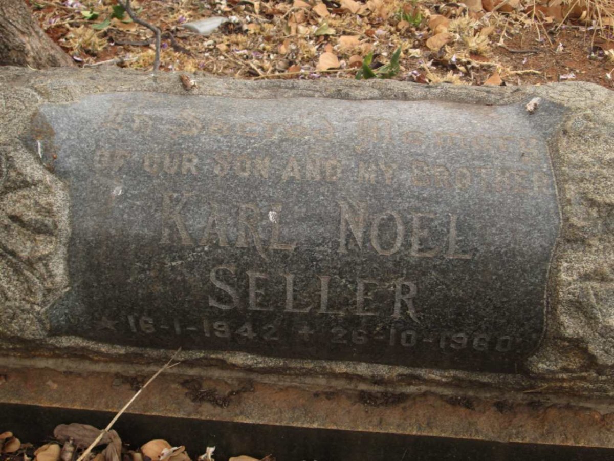 SELLER Karl Noel 1942-1960