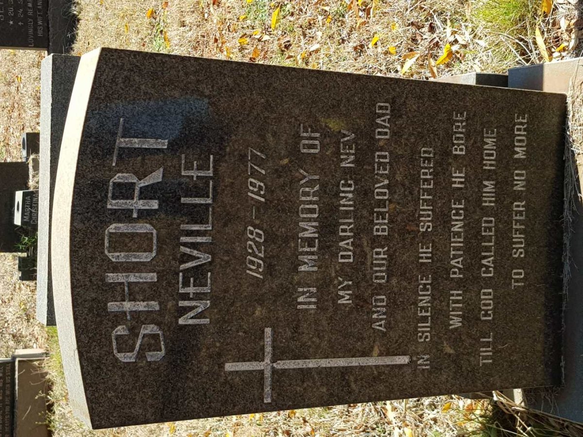 SHORT Neville 1928-1977
