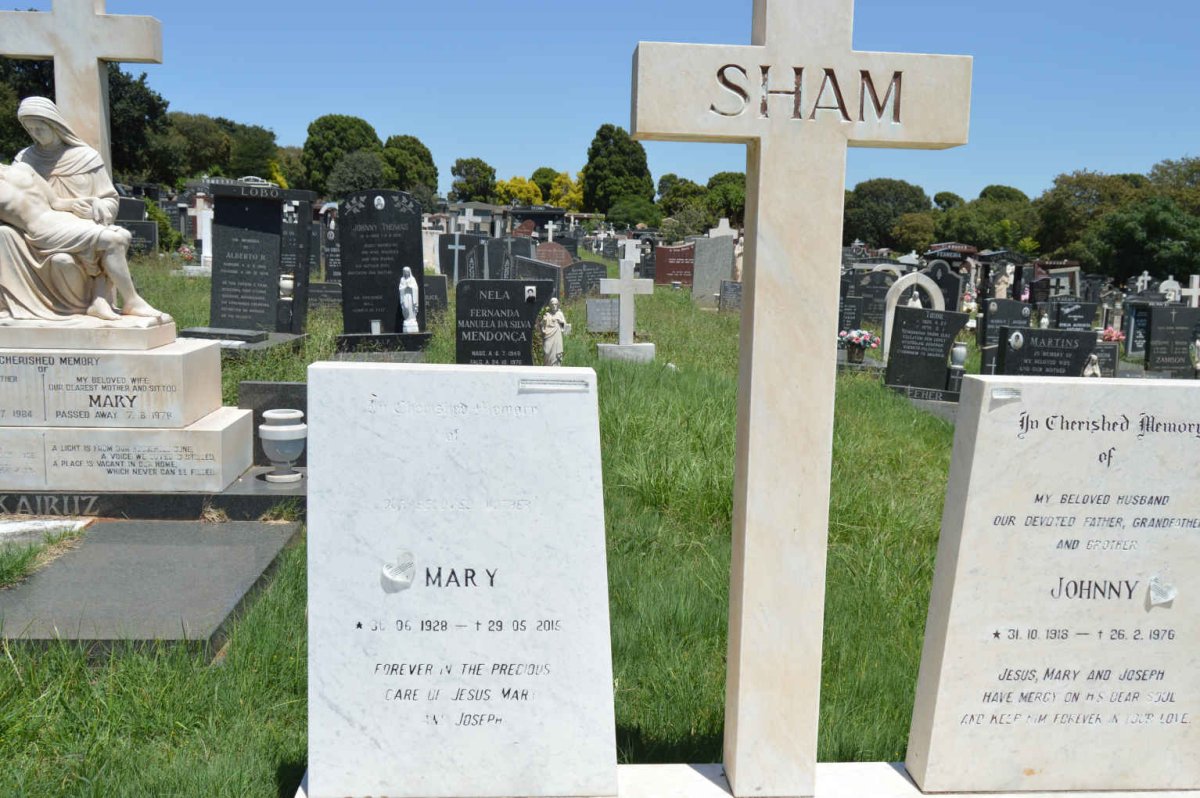 SHAM Johnny 1918-1976 &amp; Mary 1928-2015
