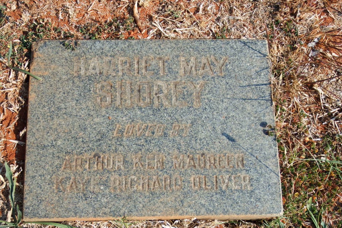 SHOREY Harriet May