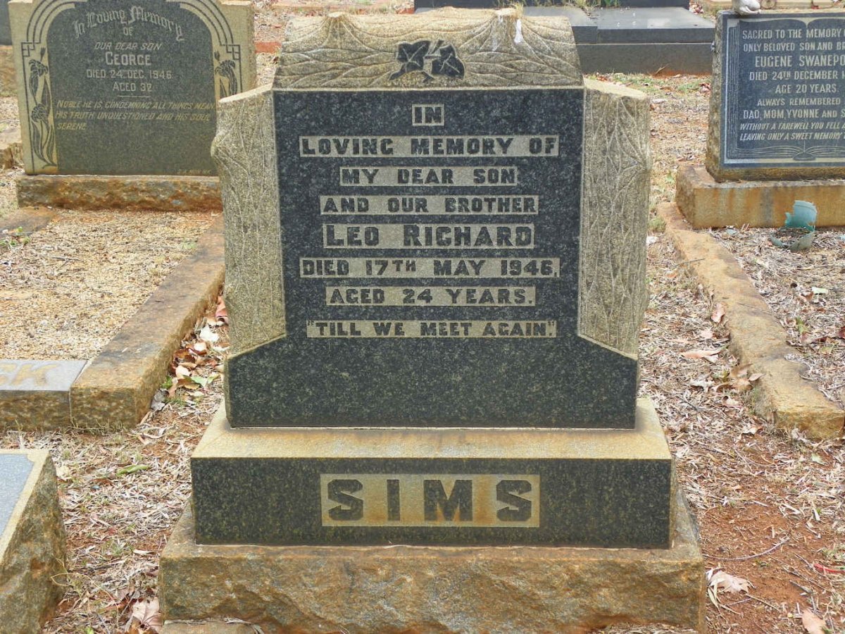 SIMS Leo Richard -1946