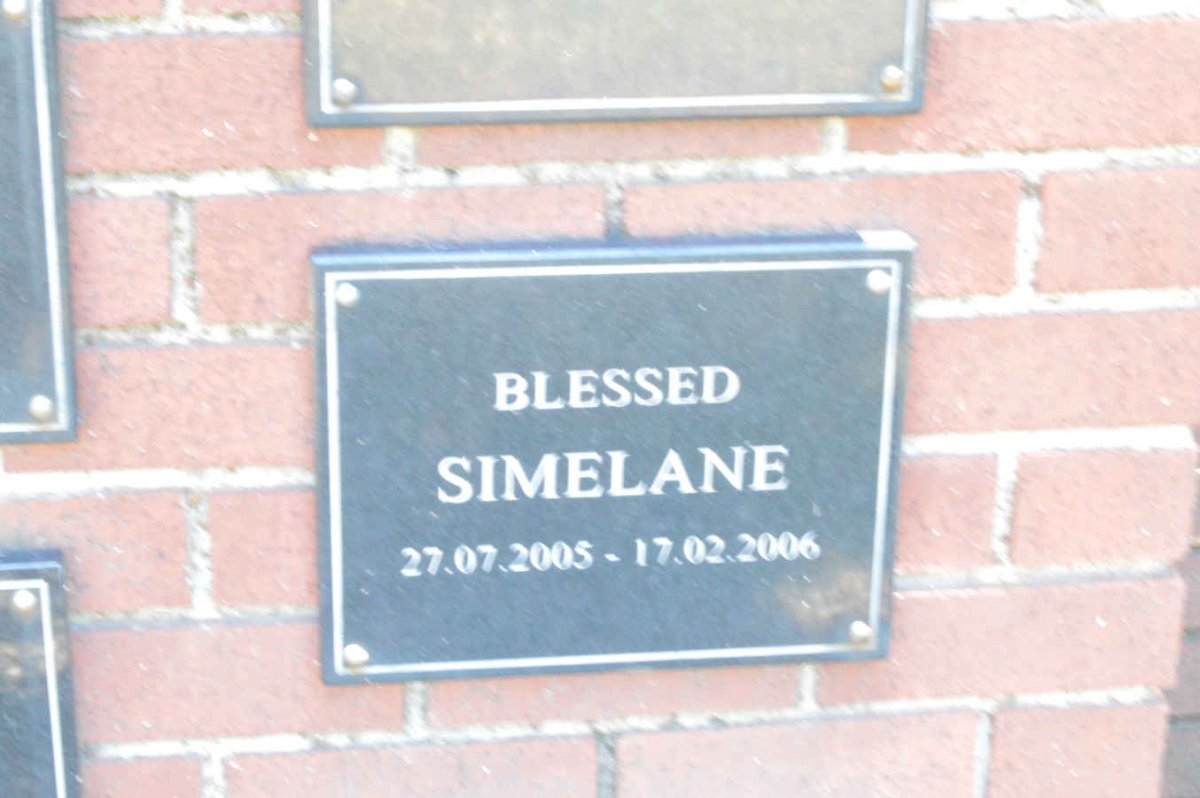 SIMELANE Blessed 2005-2006