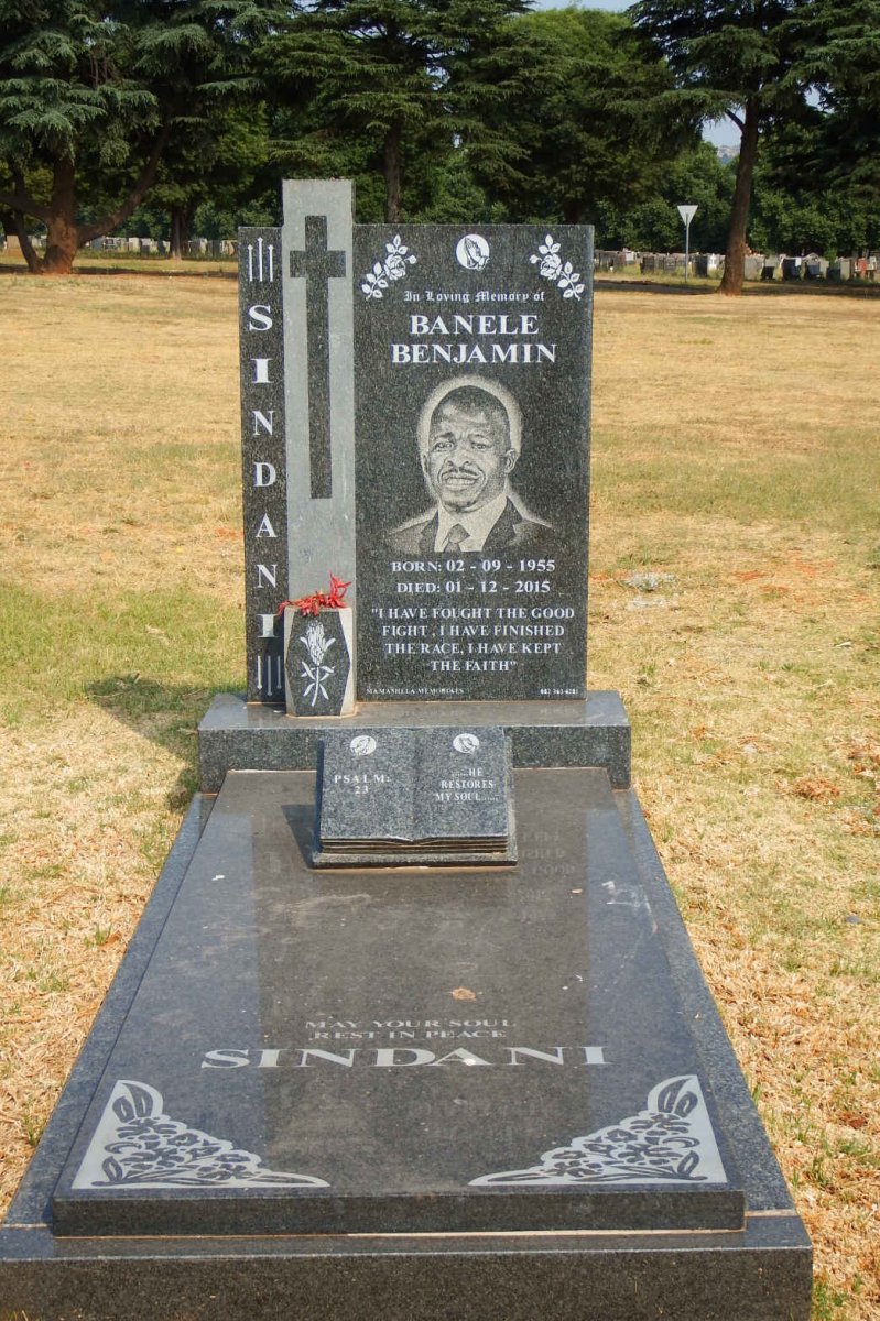 SINDANI Banele Benjamin 1955-2015