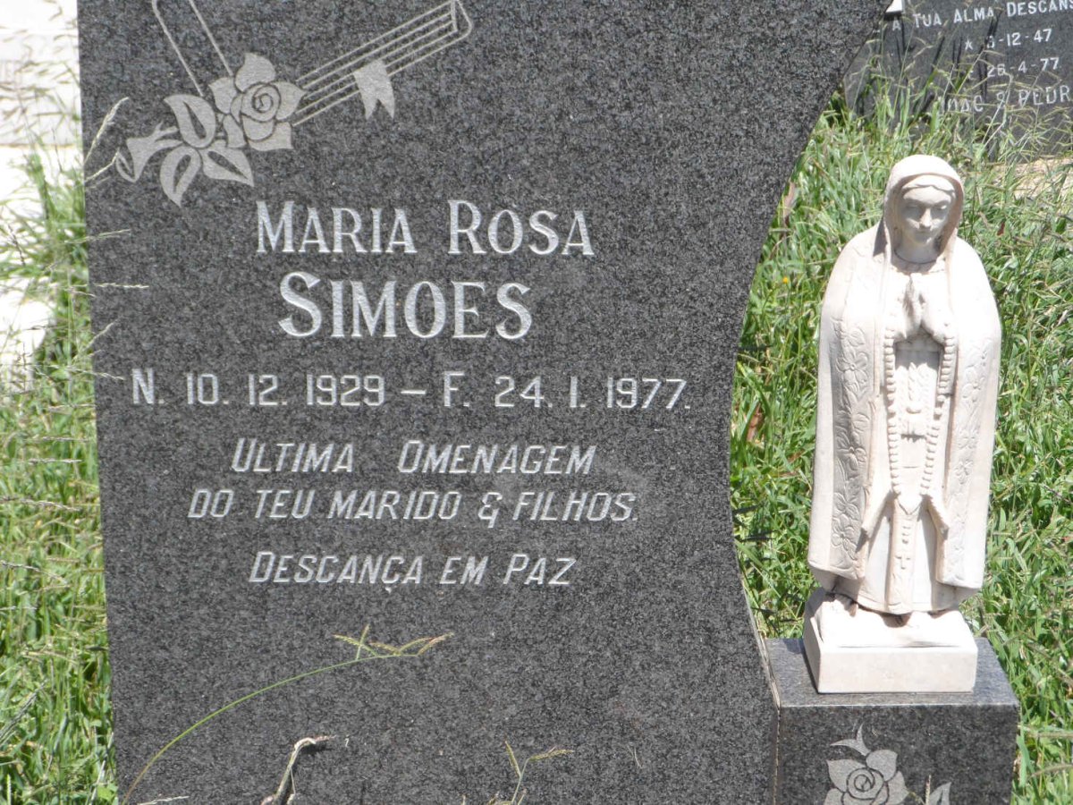 SIMOES Maria Rosa 1929-1977
