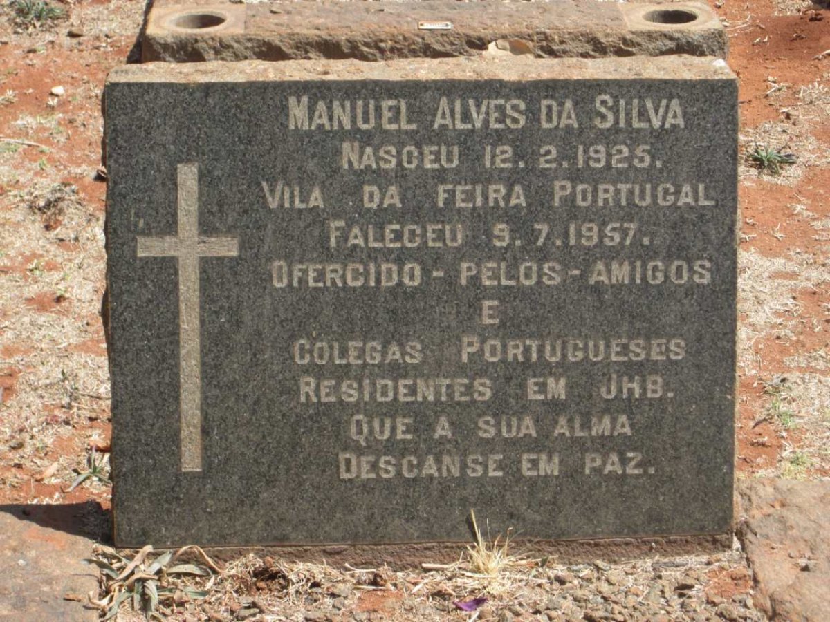 SILVA Manuel Alves, da 1925-1957