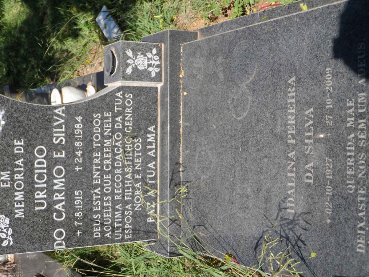 SILVA Uricido Do Carmo, e 1915-1984 &amp; Idalina PEREIRA 1927-2009