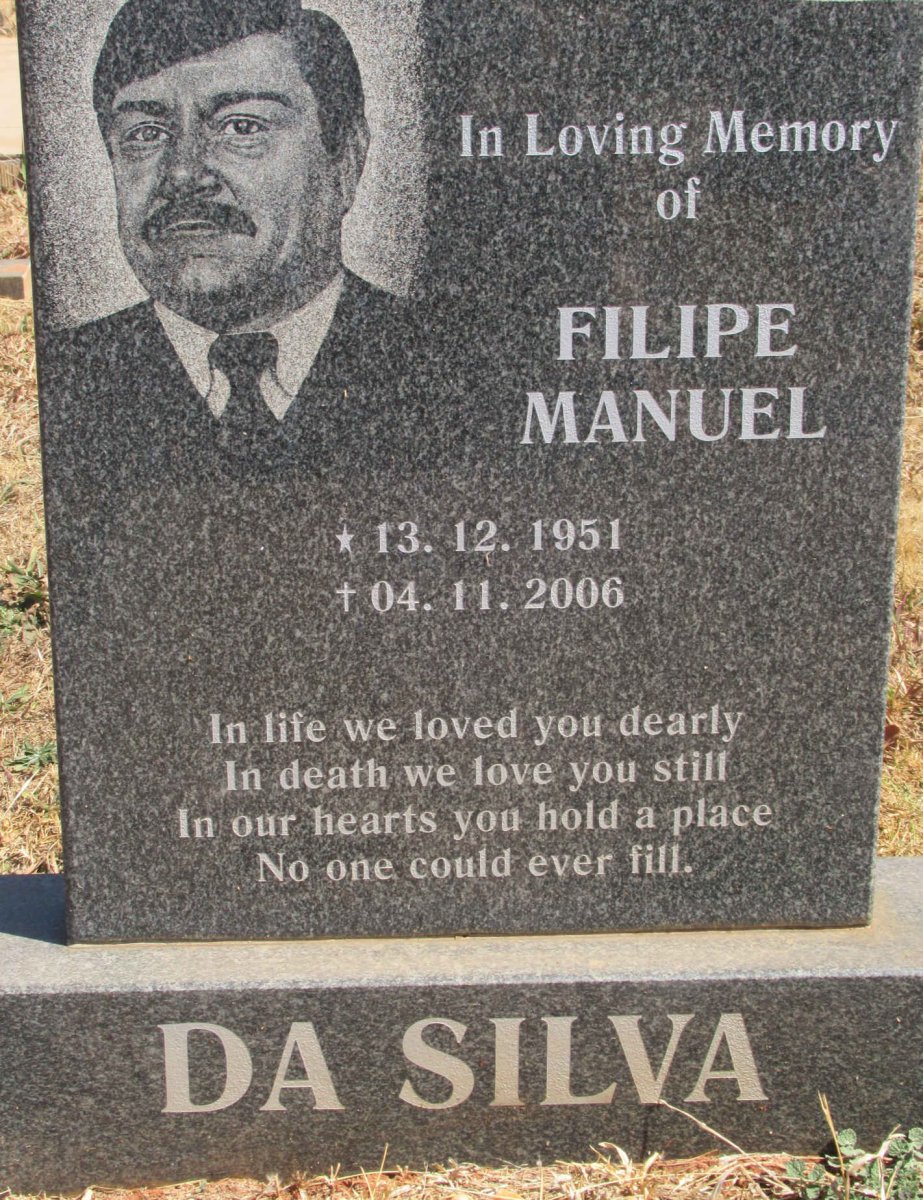 SILVA Filipe Manuel, da 1951-2006