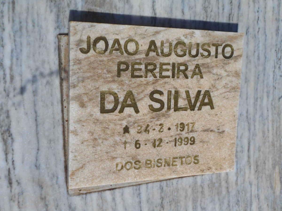 SILVA Joao Augusto Pereira, da 1917-1999 &amp; Aida de Jesus Larango 1918-1982
