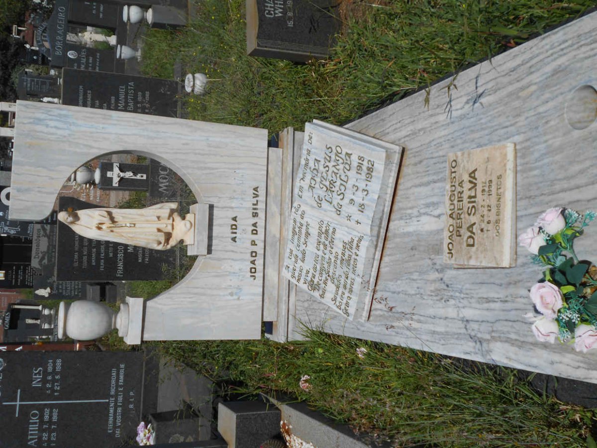 SILVA Joao Augusto Pereira, da 1917-1999 &amp; Aida de Jesus Larango 1918-1982