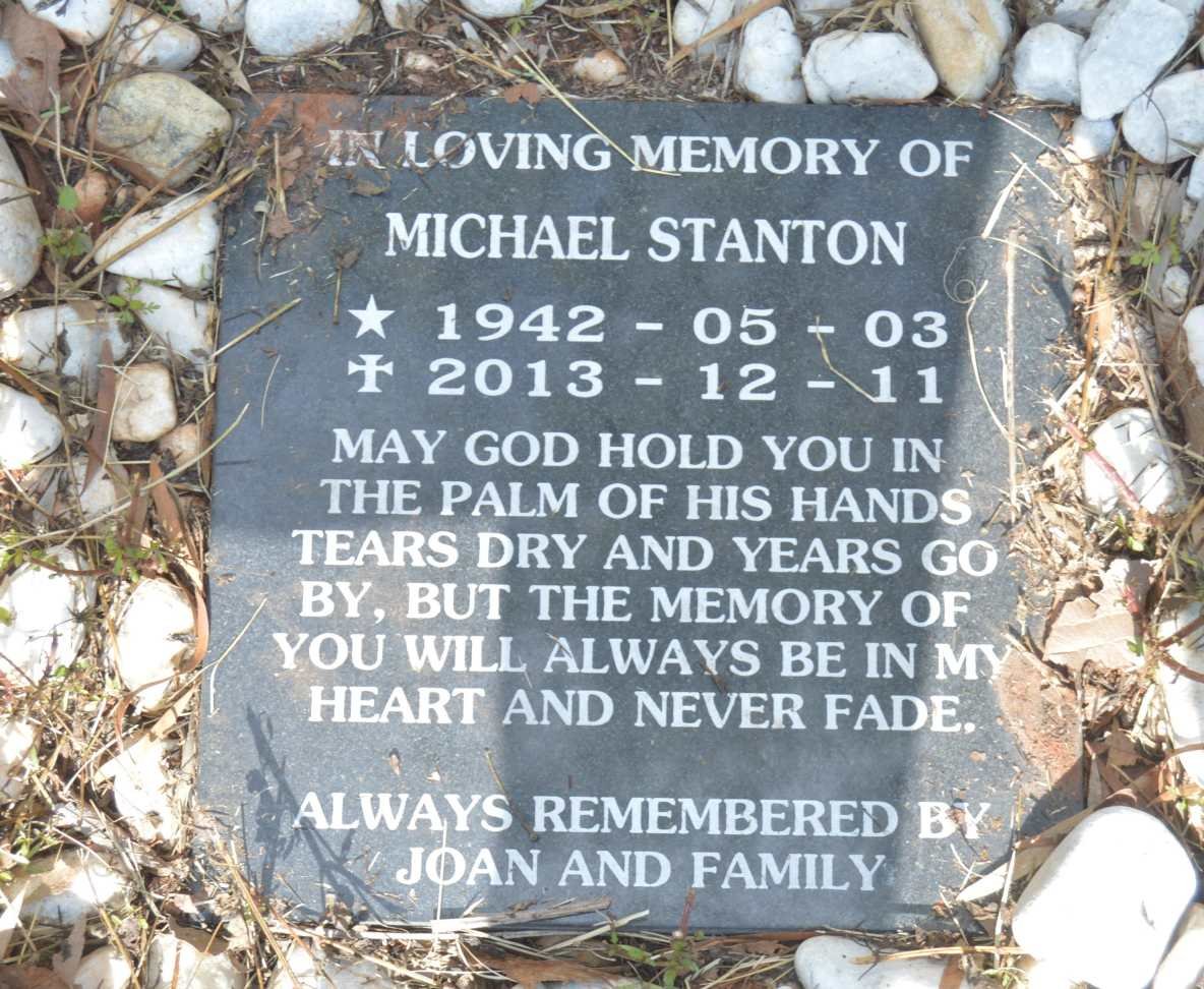 STANTON Michael 1942-2013