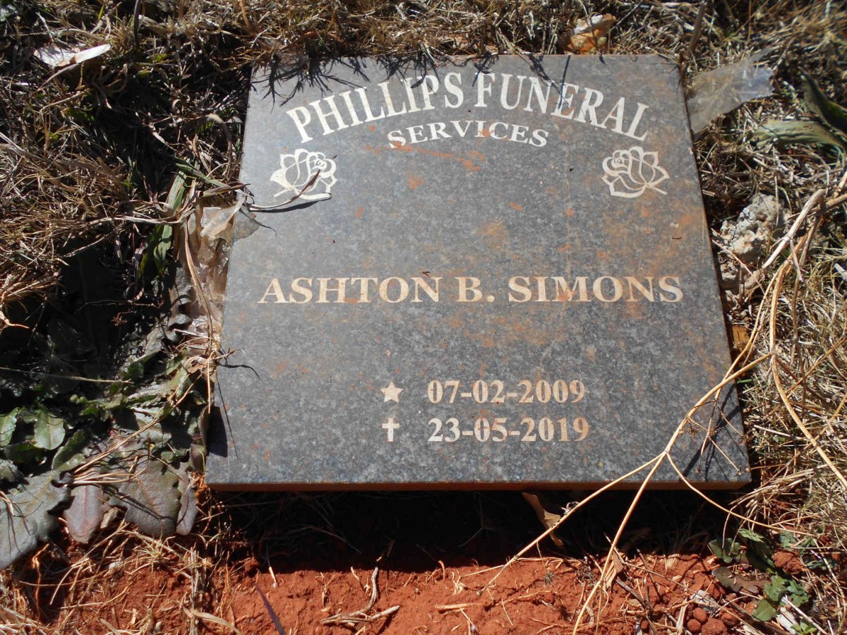 SIMONS Ashton B. 2009-2019
