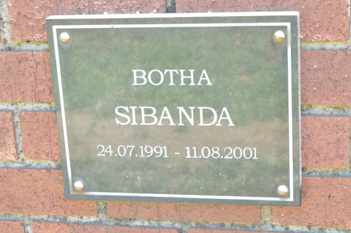 SIBANDA Botha 1991-2001