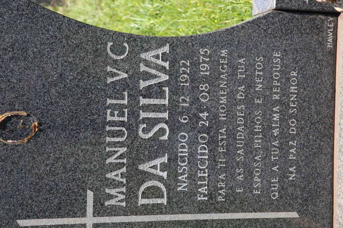 SILVA Manuel V.C., da 1922-1975