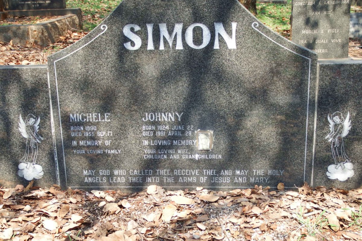SIMON Michele 1890-1955 :: SIMON Johnny 1924-1991