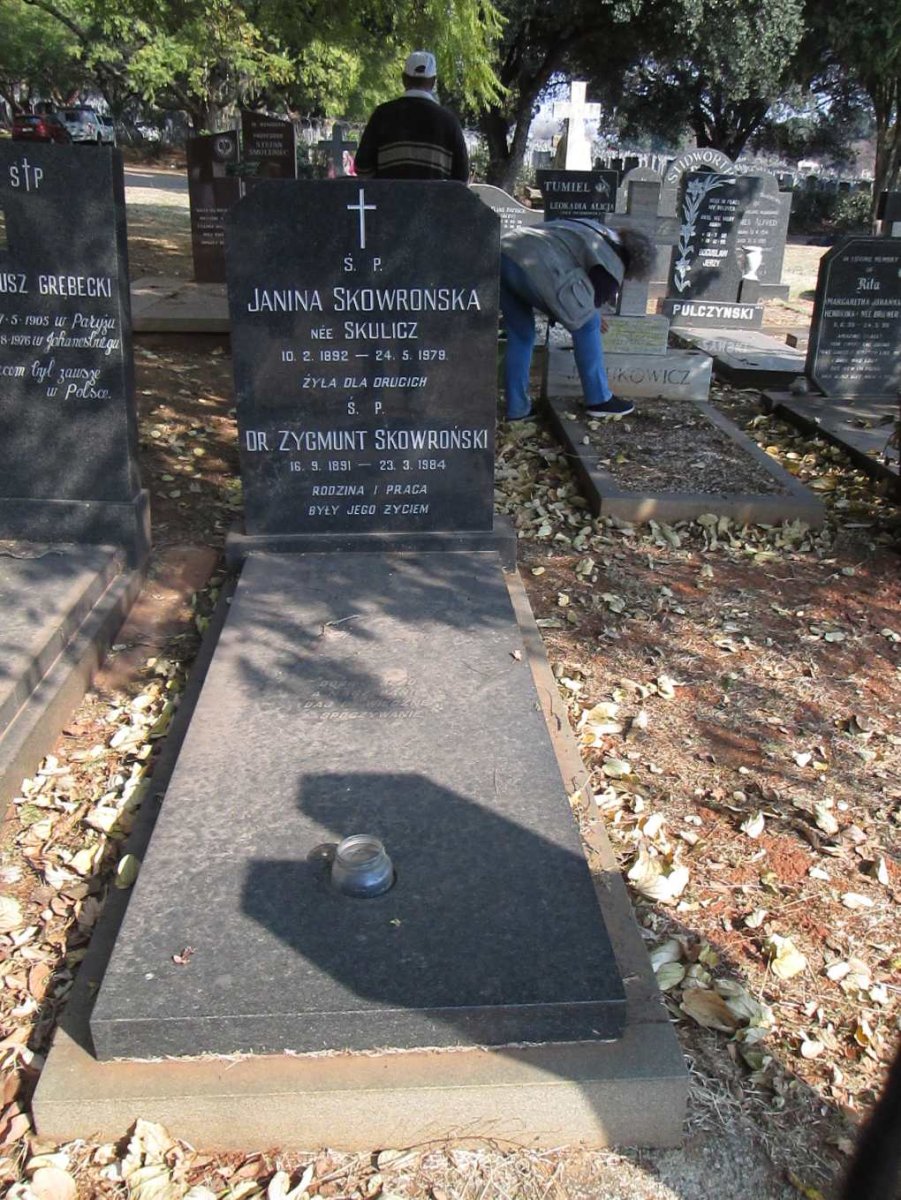 SKOWRONSKI Zygmunt 1891-1984 &amp; Janina SKULICZ 1892-1979