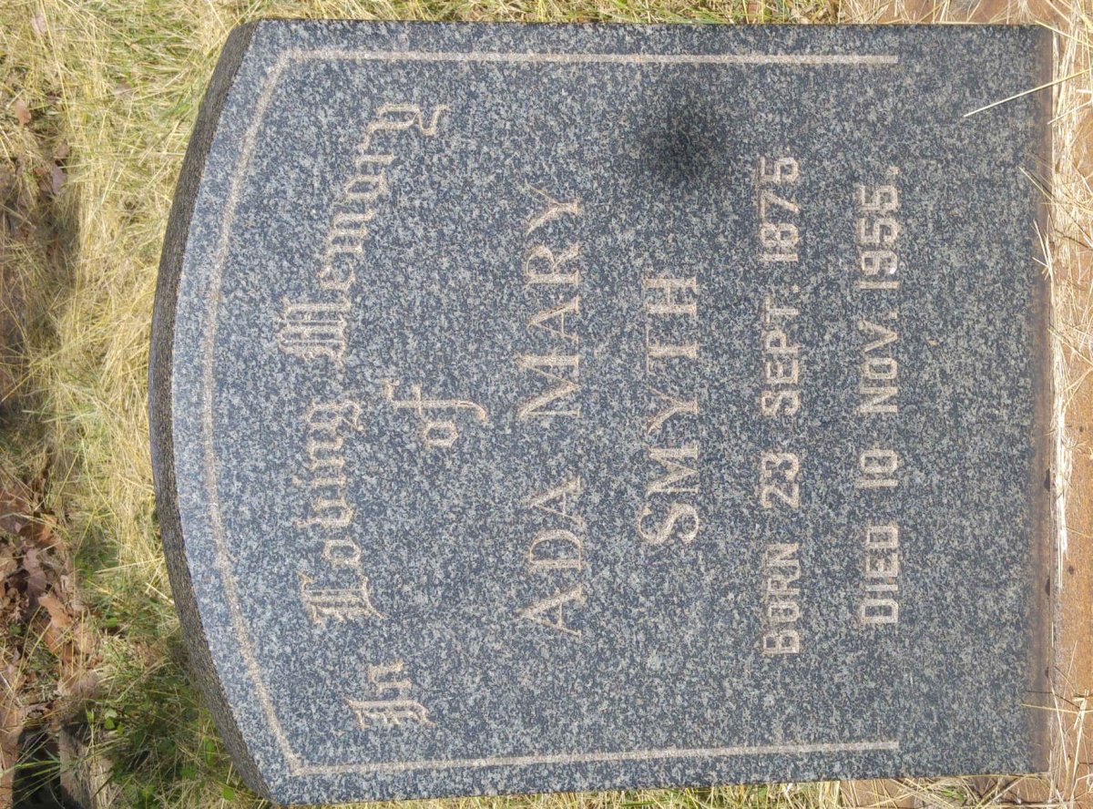 SMYTH Ada Mary 1875-1955