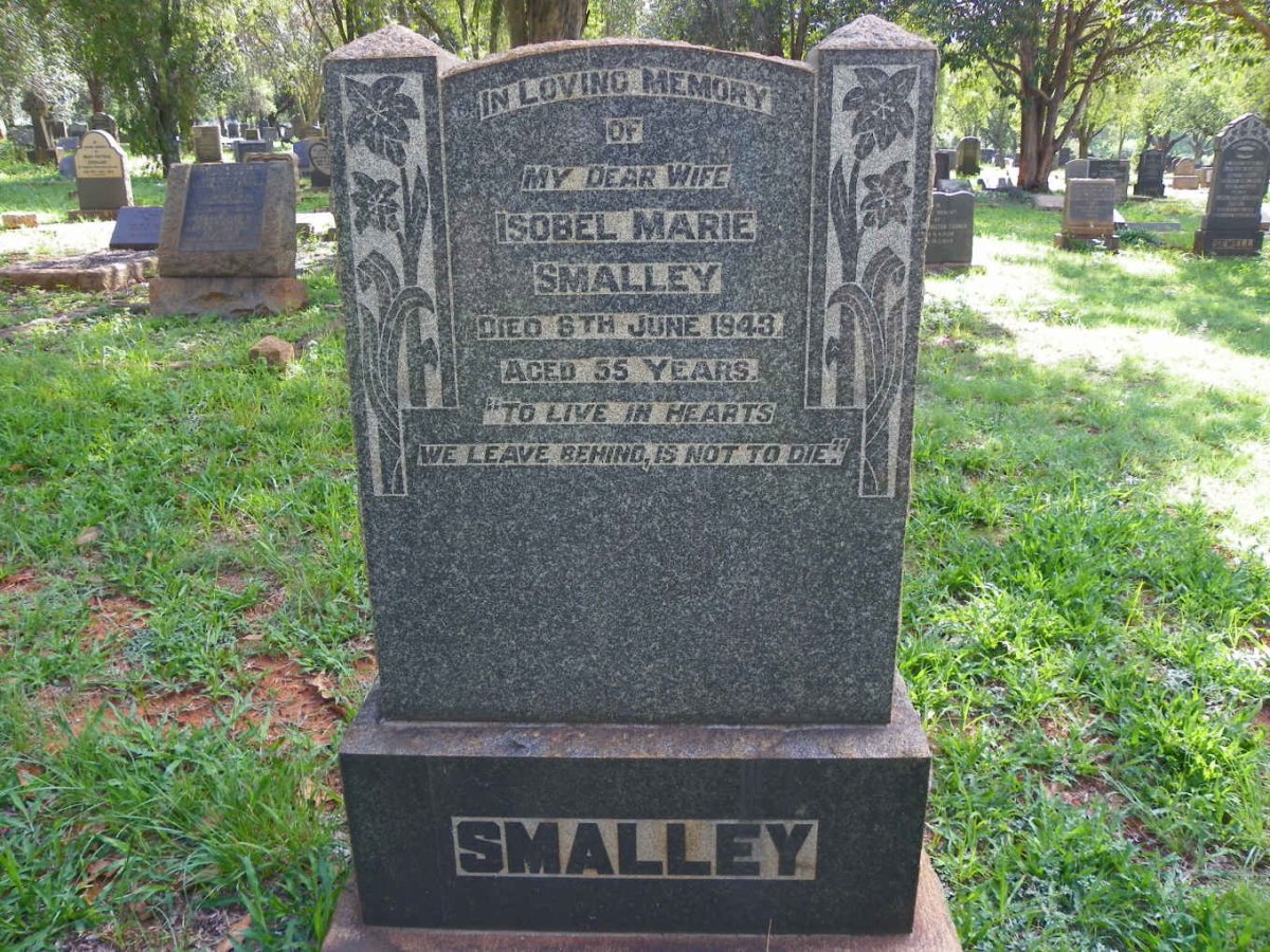 SMALLEY Isobel Marie -1943