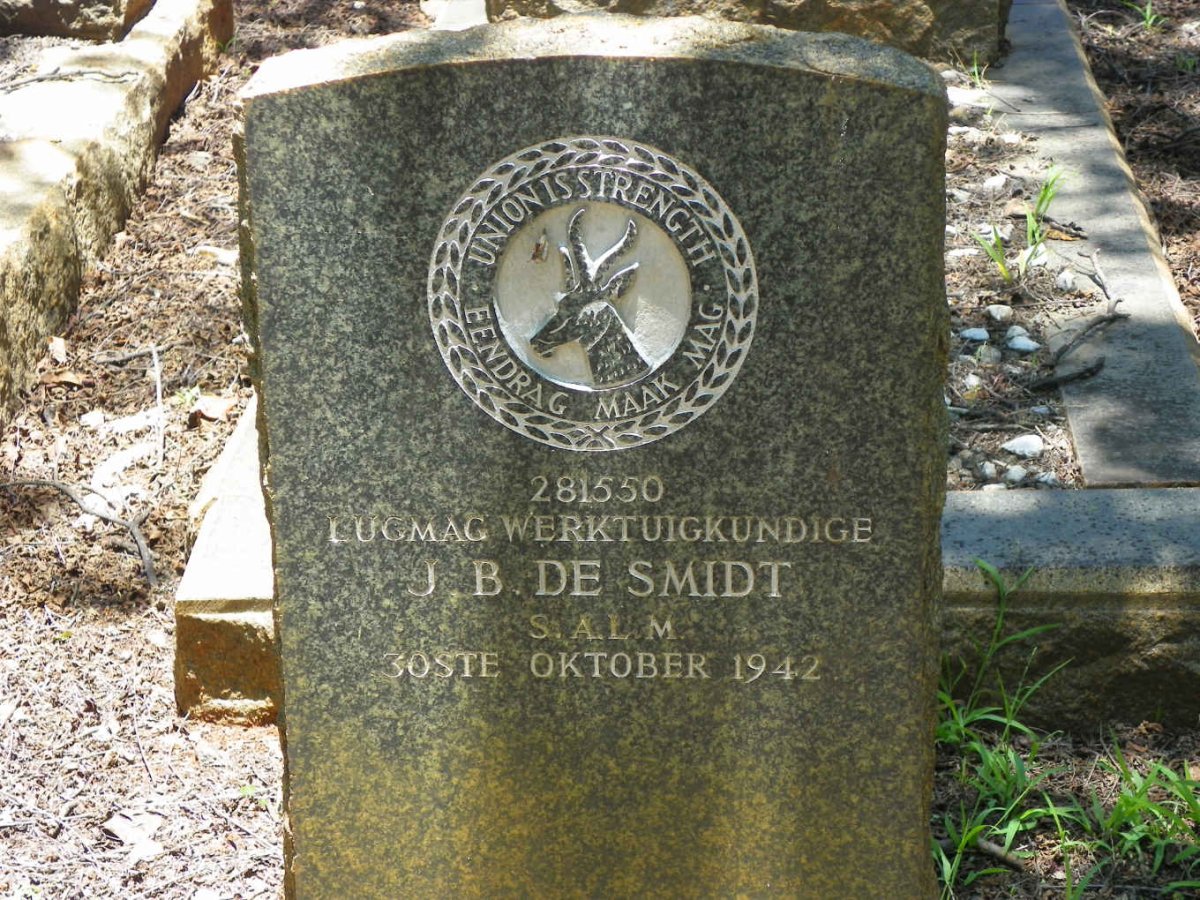 SMIDT J.B., de -1942