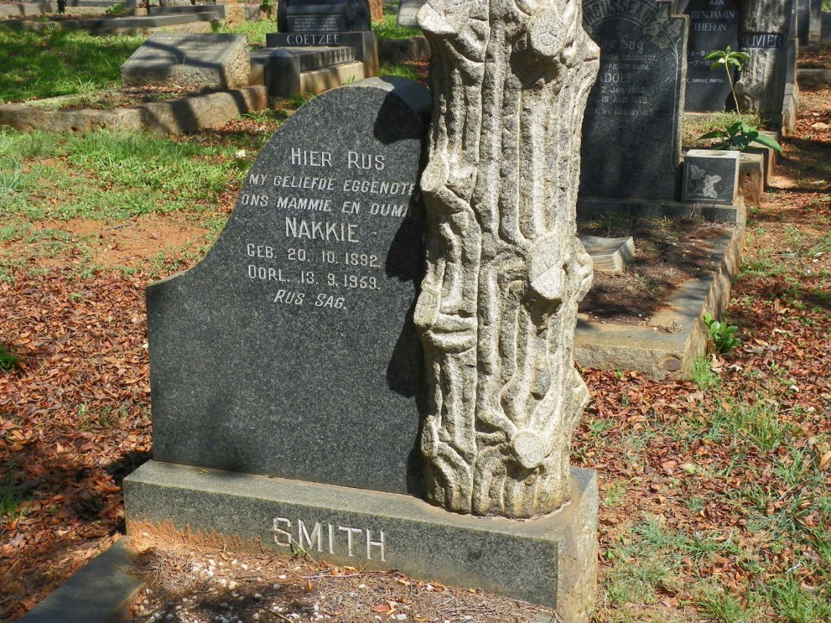 SMITH Nakkie 1892-1959