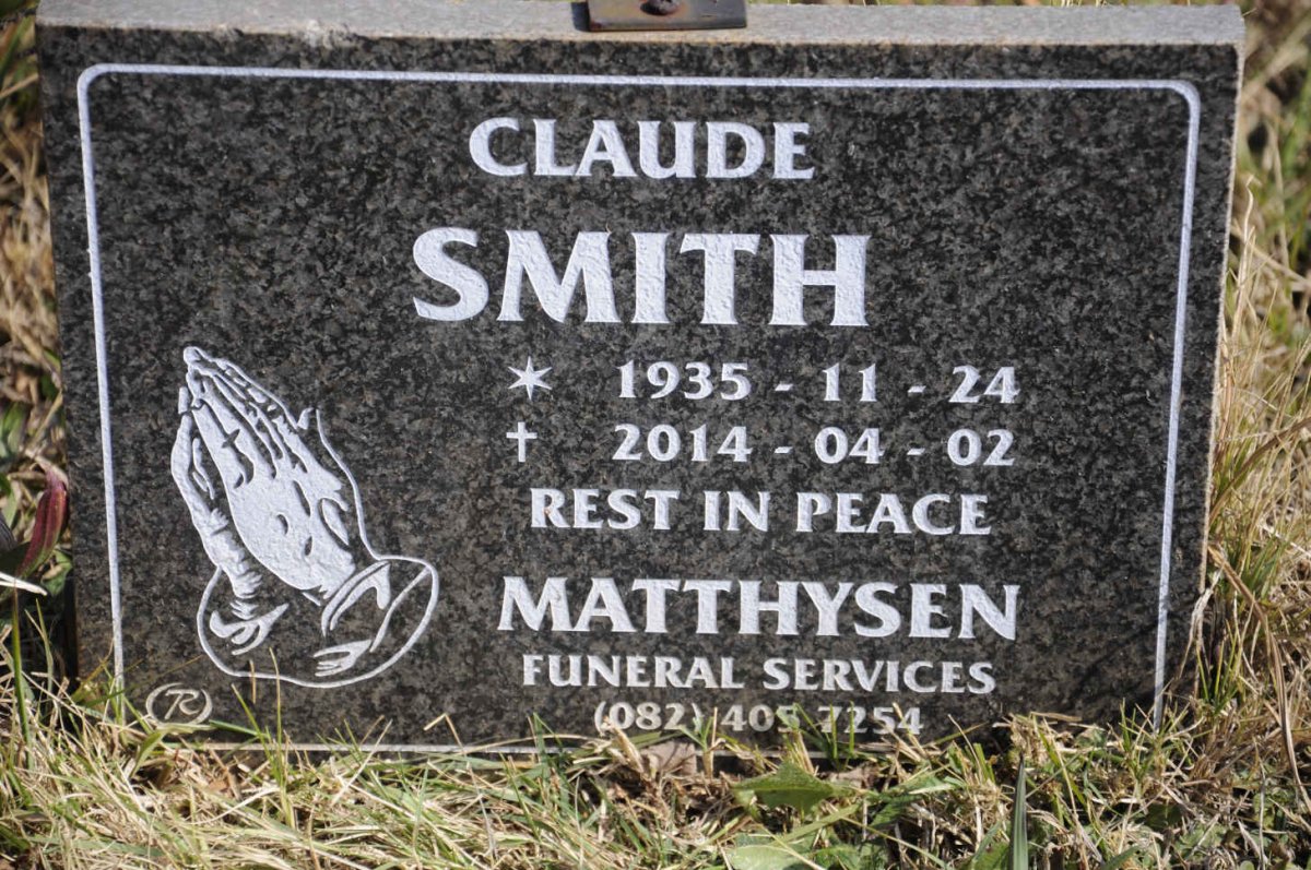 SMITH Claude 1935-2014
