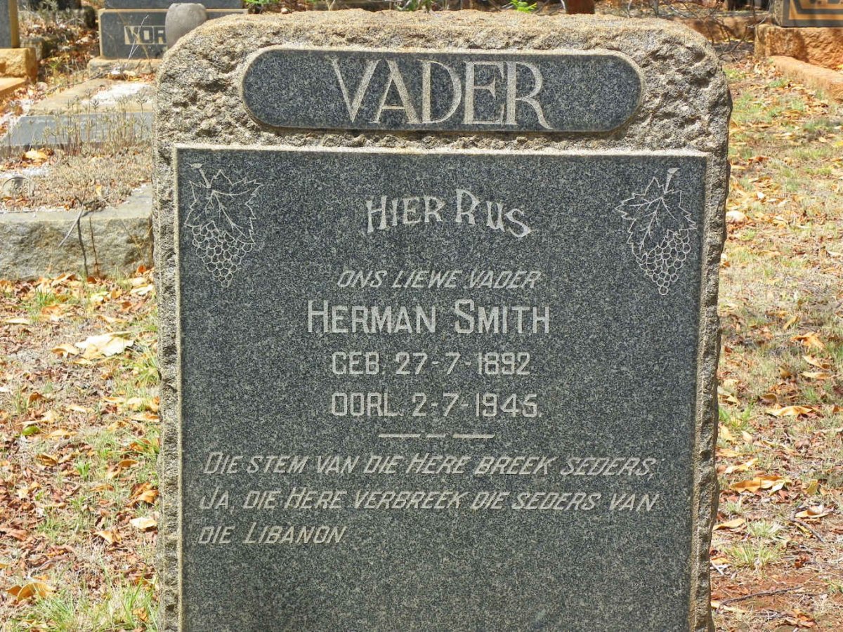 SMITH Herman 1892-1945